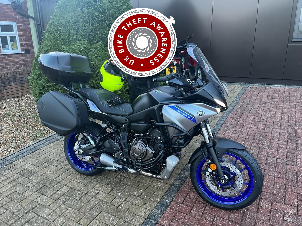 STOLEN – 10/04/24 – FORDINGBRIDGE YAMAHA TRACER 700 GT – HG72 KTC –