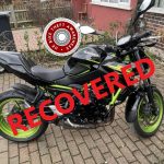 RECOVERED – LONDON – 20/04/2025 – KAWASAKI Z650 – RE21 XUN – CRIME REF: 01/7401637/25 – VIN: ML5ER650KKDA35443