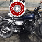STOLEN KEEWAY K-LIGHT125, BLUE, STOLEN FROM MANCHESTER