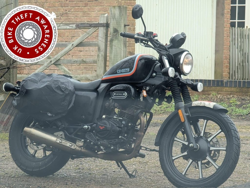stolen - coventry - lexmoto detroit 125
