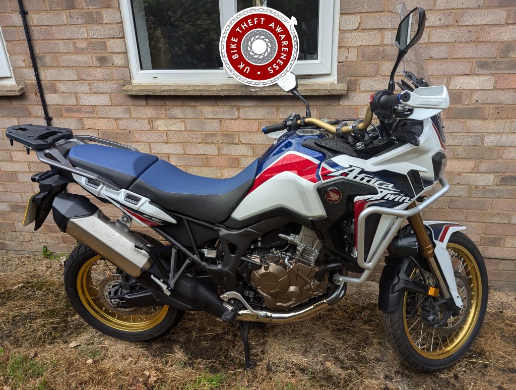 STOLEN HONDA AFRICA TWIN