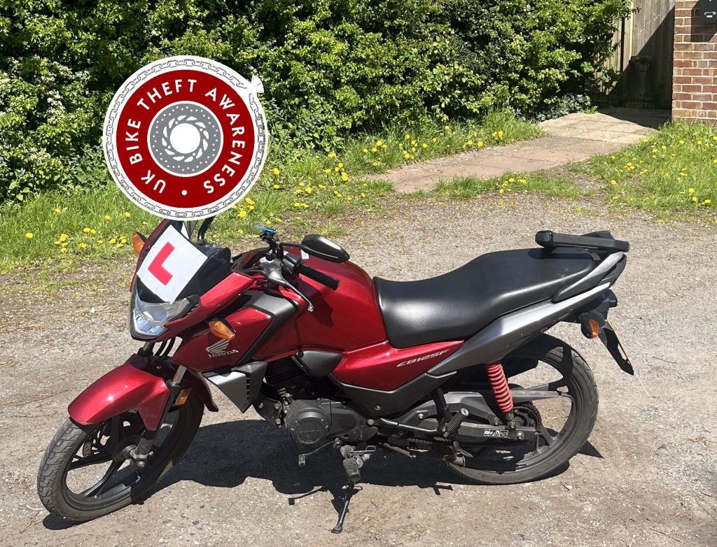 STOLEN RED CBF125