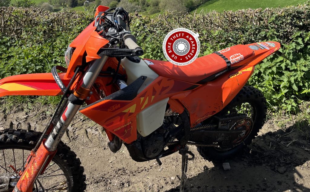 STOLEN KTMEXCF350 STOLEN FROM NEWPORT, SOUTH WALES