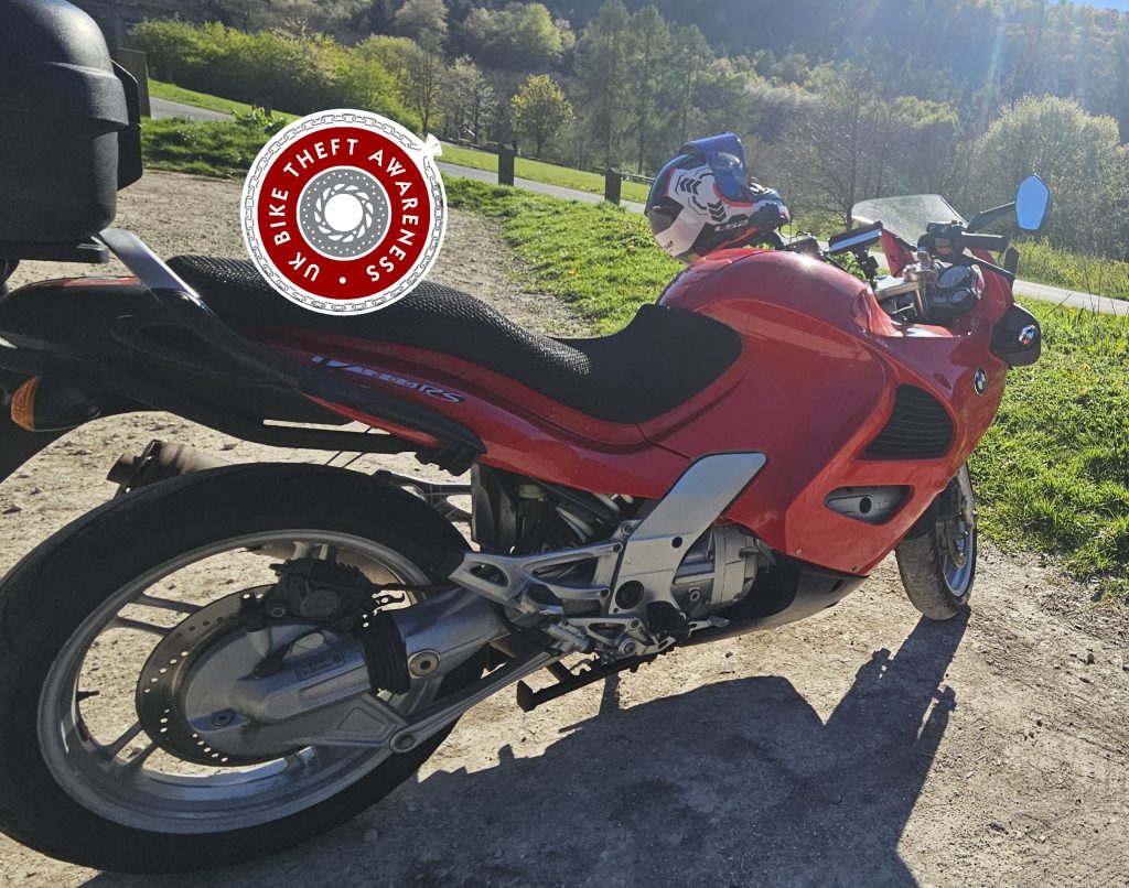 STOLEN BMW K1200RS - JAMES PARK HOSPITAL MIDDLESBOROUGH