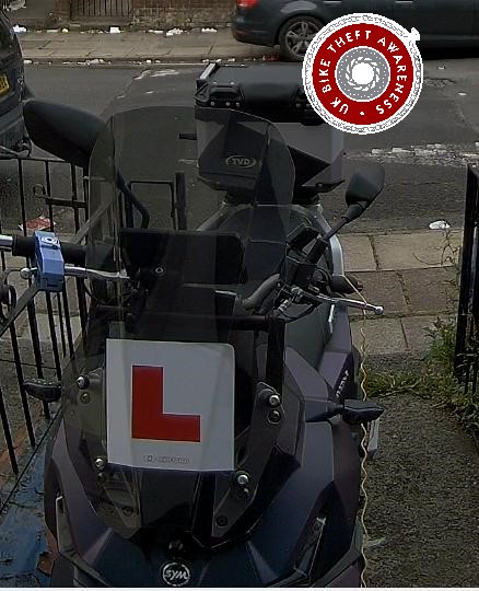 STOLEN SYM ADV125 SCOOTER