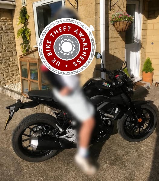 STOLEN – BRADFORD ON AVON – YAMAHA MT125 – REG:VK71 YRF – VIN No: VG5RE061000062945 – ENG:E3A4E0051929 – CRIME REF:54260092363