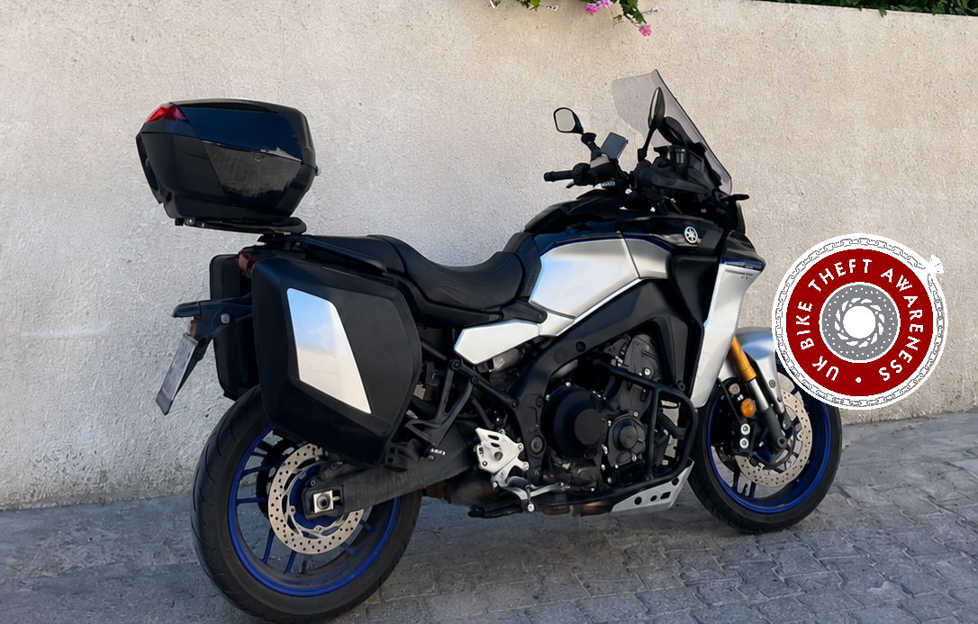 STOLEN – WESTMINSTER – 2024 YAMAHA TRACER – REG:05 AEA 331 (Turkish) – VIN: JYARN70L000006089 – ENG:N718E102101 – CRIME REF:01/7936759126