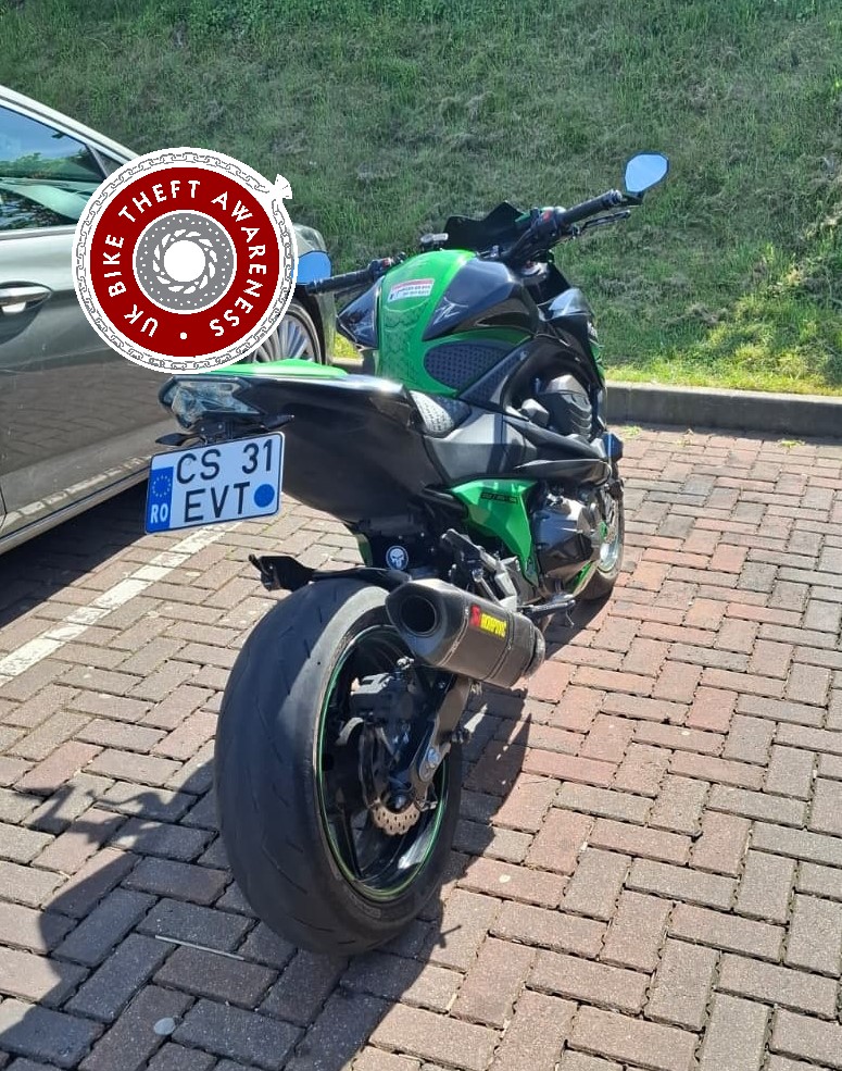 STOLEN – LICHFIELD, STAFFS – 02/10/26 – KAWASAKI Z800 – REG: CS 31 EVT – VIN:JKBZR800ABDA01811 – ENGINE: A05808 – CRIME REF: 21260164036